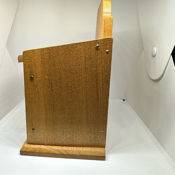 Vintage cane storage box MCM - Picture 5 of 10